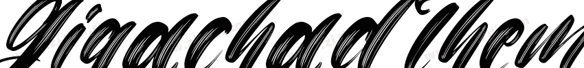 Gigachad Theme字体转换
